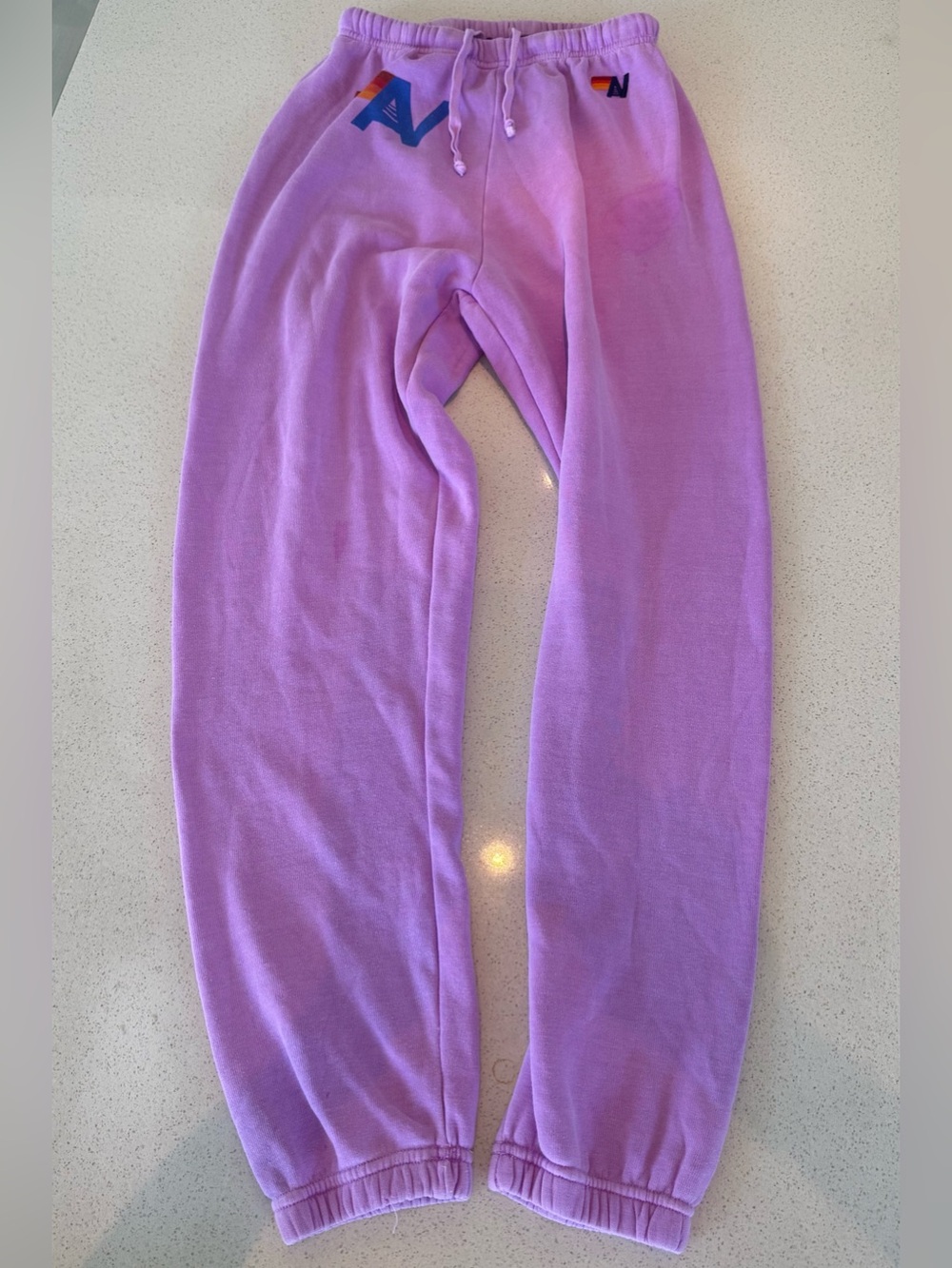 Aviator Nation Lilac Sweatpants - Small/Med (fits like a comfy small)